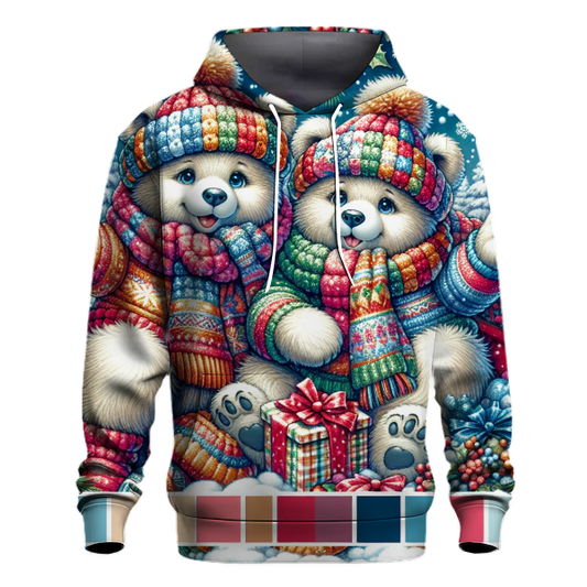 Cuddly Christmas Bears Hoodie