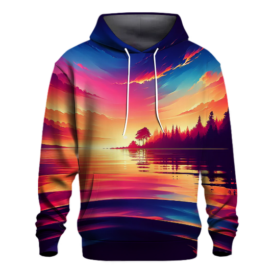 Vivid Sunset Serenity Hoodie