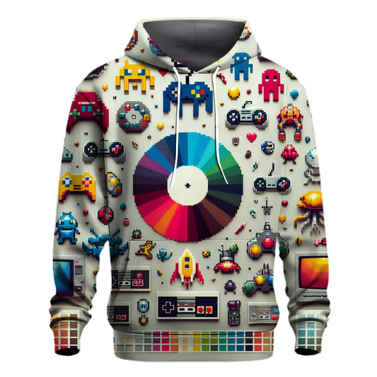 Vintage Arcade Quest Hoodie