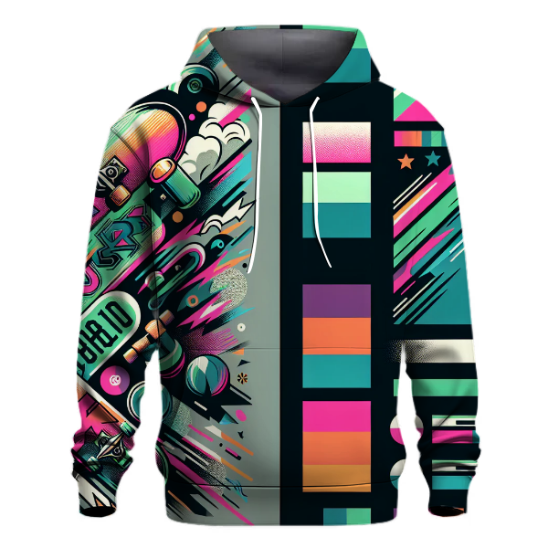 Vibrant Skate Culture Hoodie