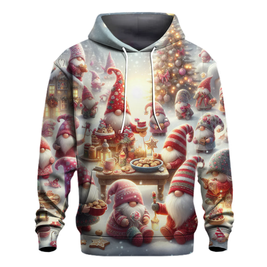 Joyous Christmas Gnomes Hoodie