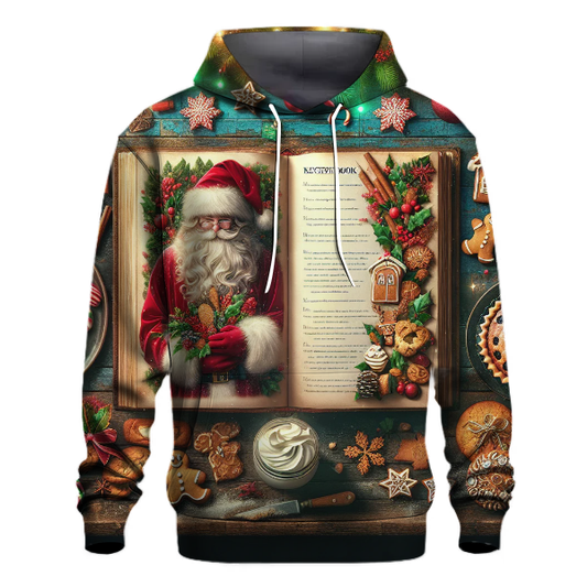 Santa's Secret Recipe Book Hoodie