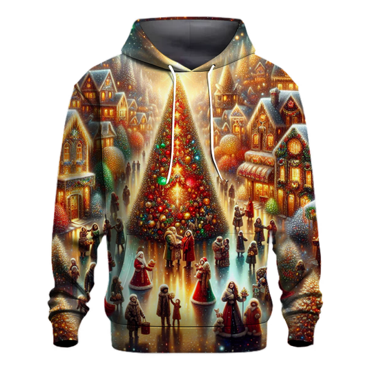 Festive Christmas Village Hoodie