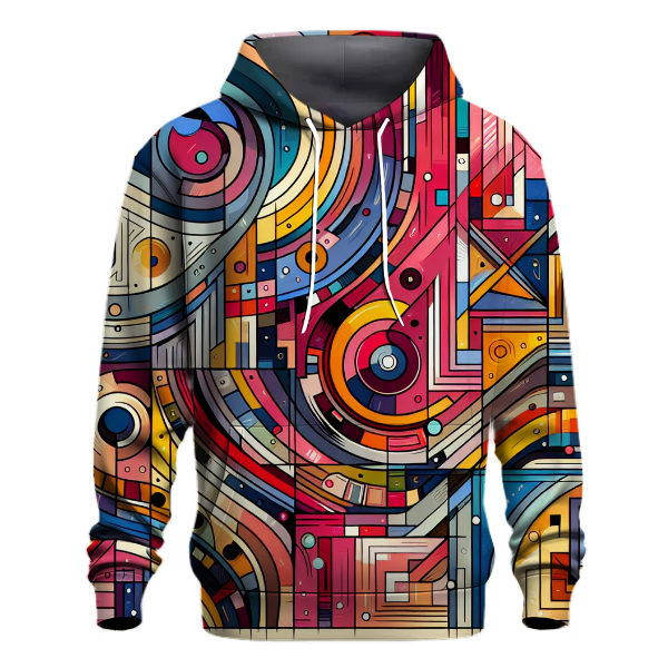 Abstract Geometric Wonderland Hoodie