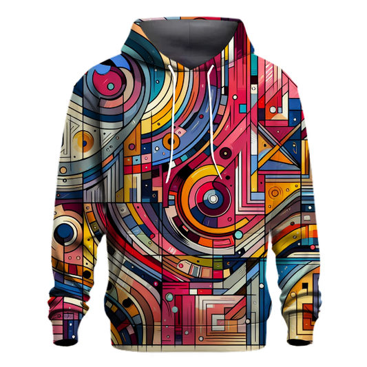 Abstract Geometric Wonderland Hoodie