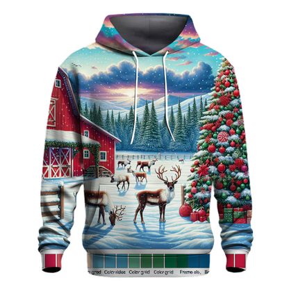 Joyful Holiday Farm Hoodie