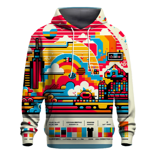 Vintage Video Game Paradise Hoodie