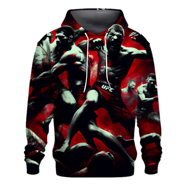 Mixed Martial Arts Champion Design Hoodie