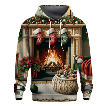 Christmas by the Fireplace Hoodie