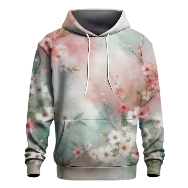 Cherry Blossom Bliss Tie-Dye Hoodie