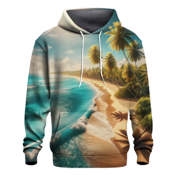 Tropical Beach Vibes Hoodie