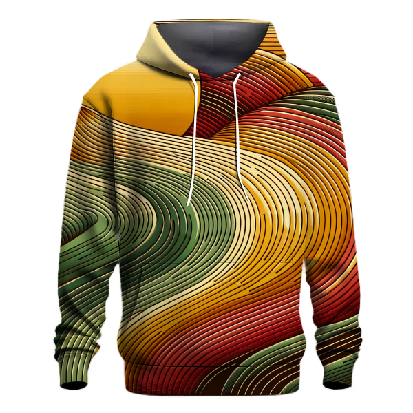 Retro Vintage Gradient Hoodie