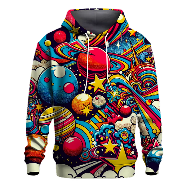 Galactic Pop Art Hoodie