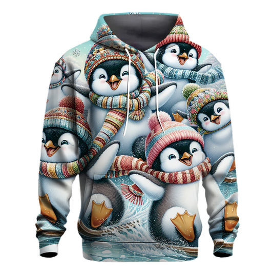 Chilly Penguin Pals Hoodie