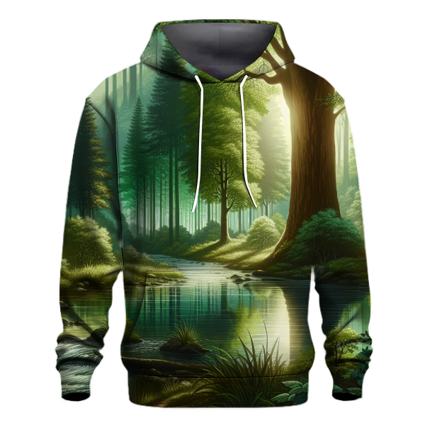 Serene Nature Escape Hoodie