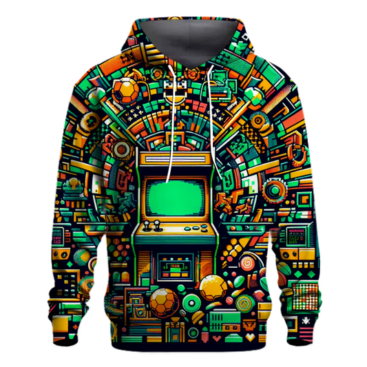 Retro Arcade Dreams Hoodie