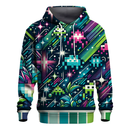 Space Invader Illusion Hoodie