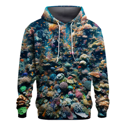 Enchanting Oceanic Coral Hoodie