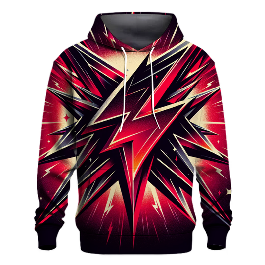 Glam Rock Lightning Hoodie