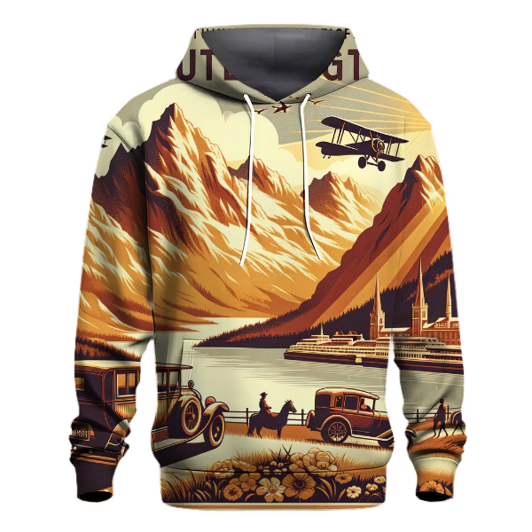 Vintage Travel Adventure Hoodie