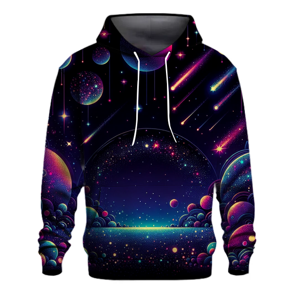 Cosmic 80s Journey Hoodie