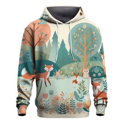 Charming Woodland Friends Hoodie