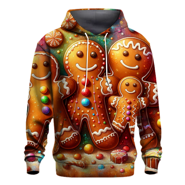 Merry Gingerbread Family Hoodie