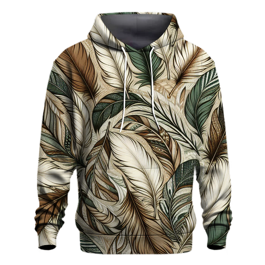 Bohemian Feather Dreams Hoodie