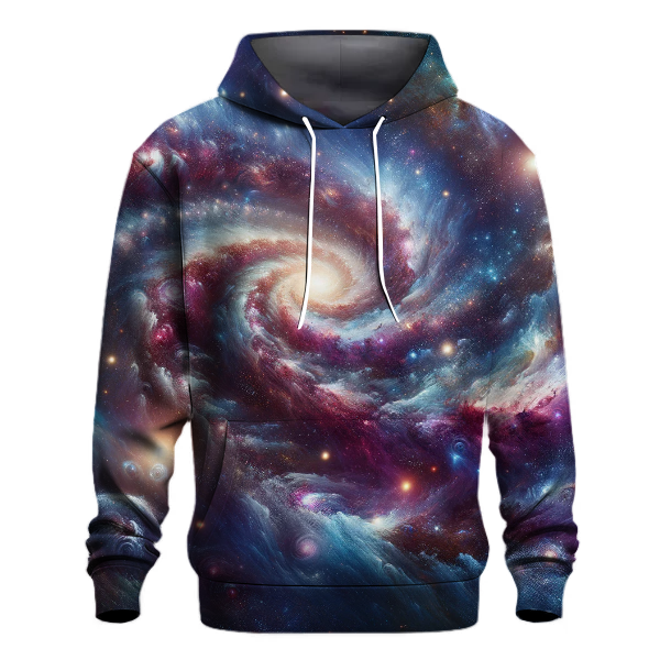 Cosmic Galaxy Burst Hoodie