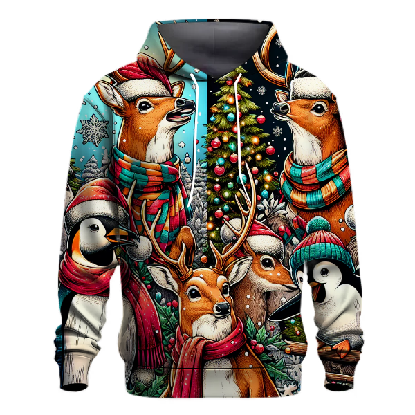 Christmas Spirit Animal Hoodie