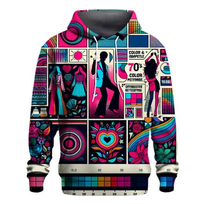 Funky Retro Expressions Hoodie