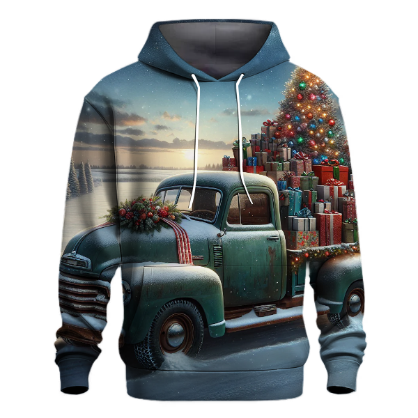 Jolly Holiday Truck Hoodie