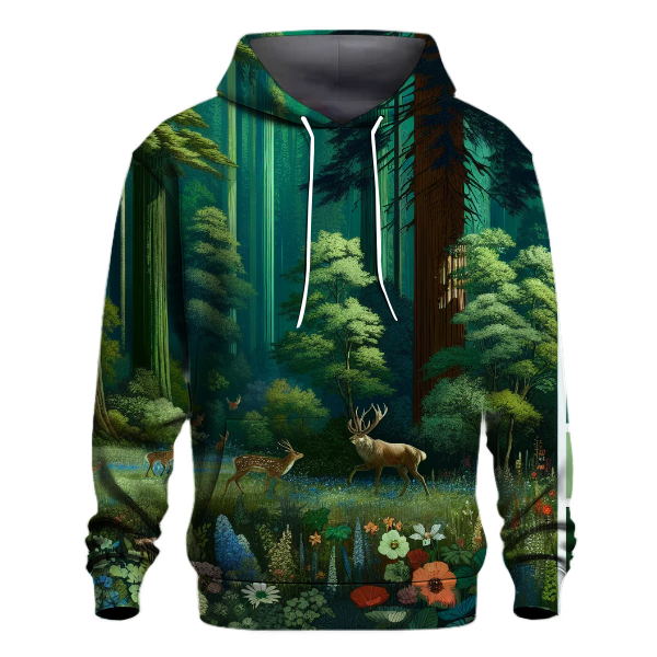 Dreamy Woodland Retreat Hoodie