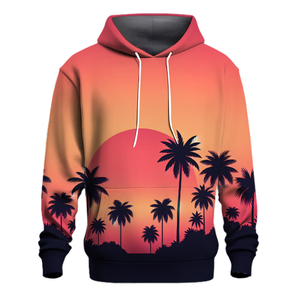 Tropical Twilight Vibes Hoodie