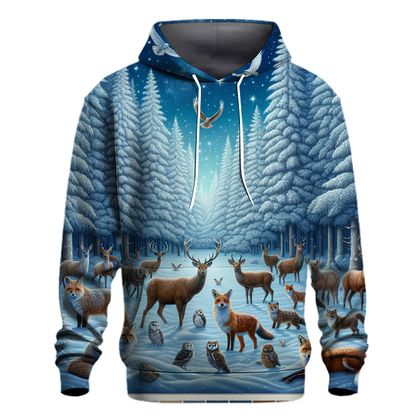 Enchanted Woodland Christmas Hoodie