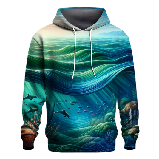 Serene Oceanic Journey Hoodie