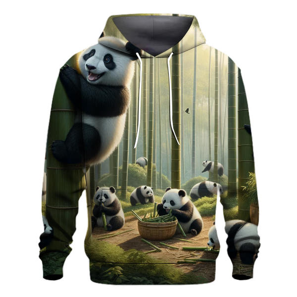 Panda Playground Fun Hoodie