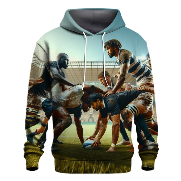 Rugby Field Charge Hoodie