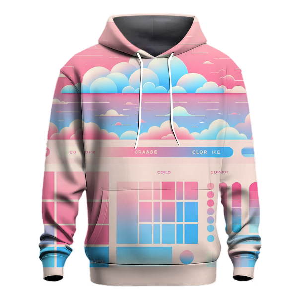 Candy Floss Clouds Hoodie