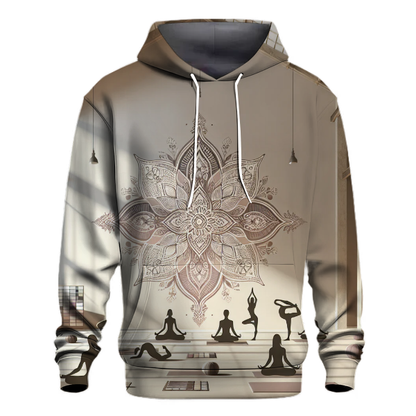 Yoga Serenity Mandala Hoodie Custom Hoodies