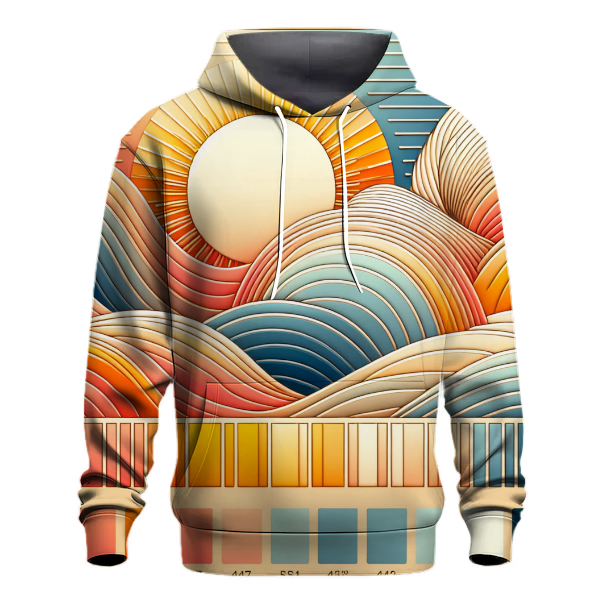 Coral Dawn Gradient Hoodie