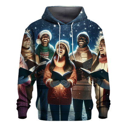 Joyful Christmas Carolers Hoodie