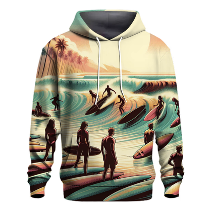 Surfboard Style Hoodie