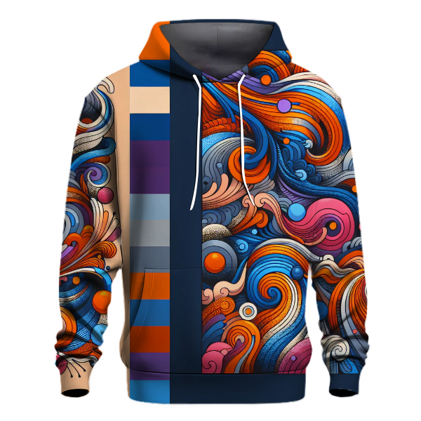 Retro Swirls Hoodie