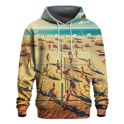 Beach Volleyball Sunshine Hoodie