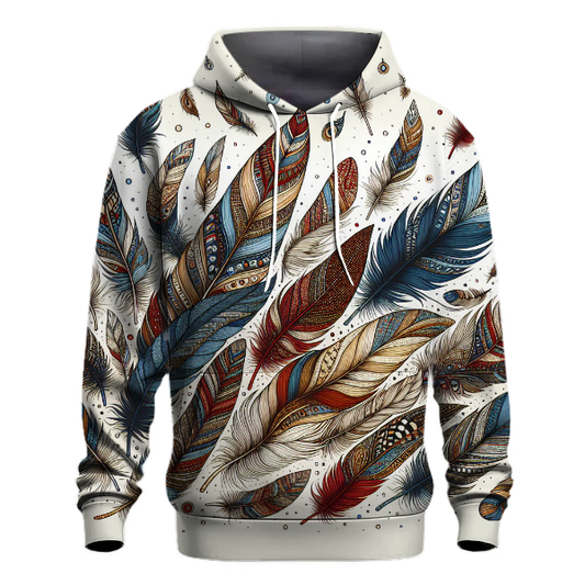 Fanciful Feathers Hoodie