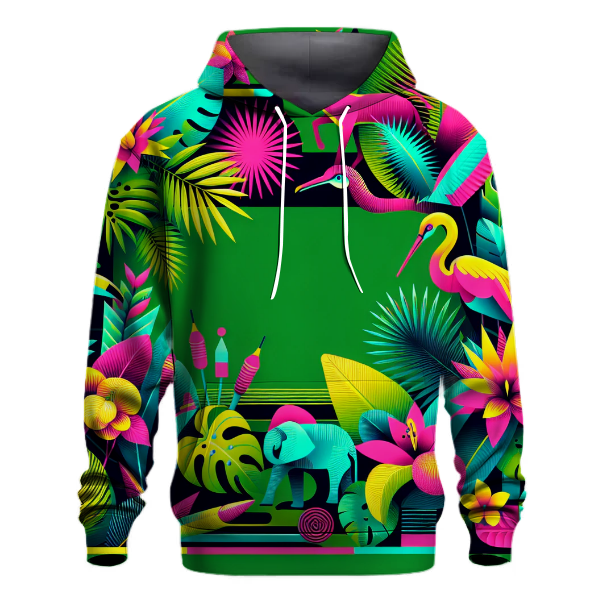 Neon Jungle Fever Hoodie