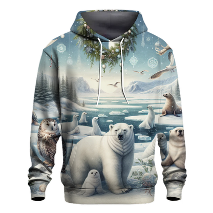 North Pole Wildlife Serenade Hoodie