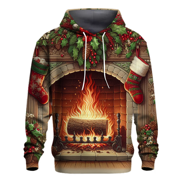 Yule Log Hearthside Hoodie