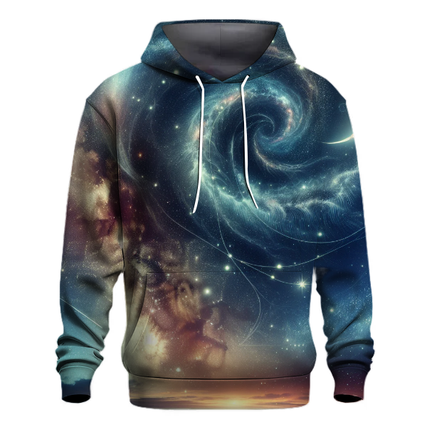 Dreamy Astral Nightscape Hoodie